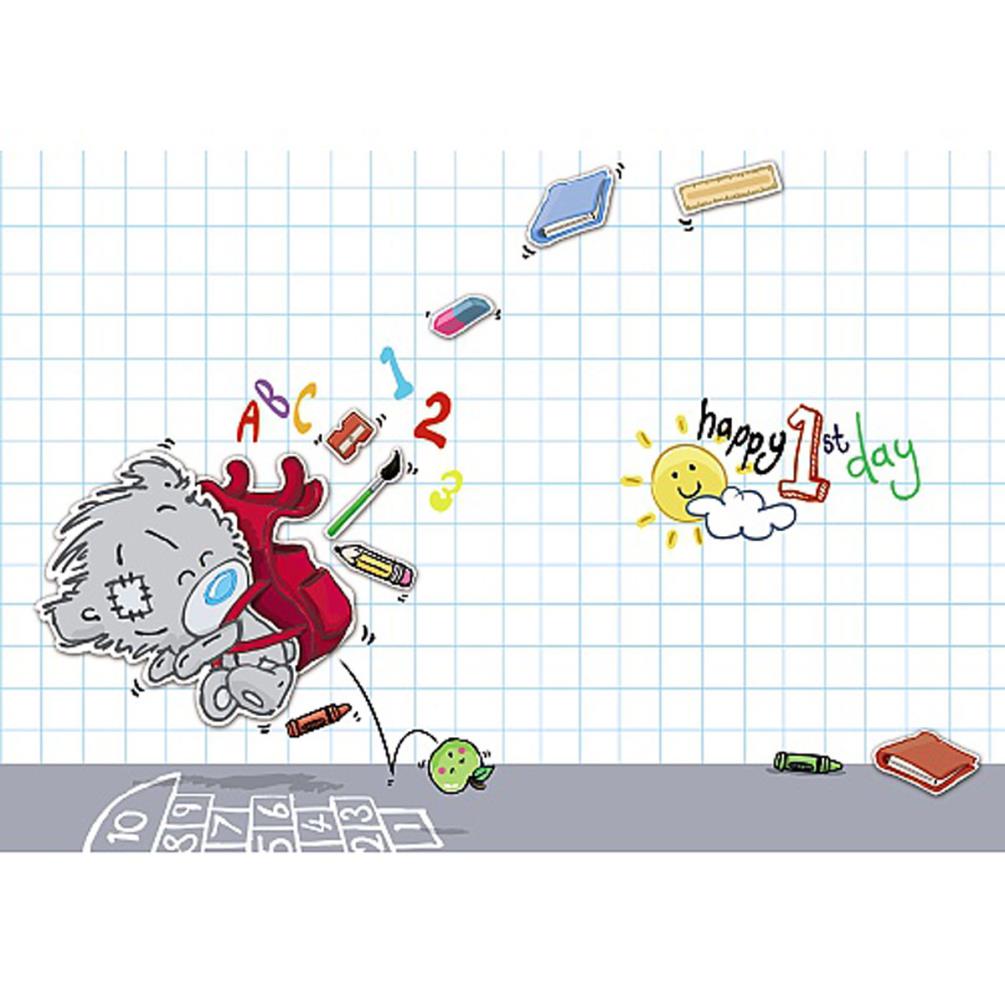 1st Day At Big School My Dinky Me to You Bear Card Extra Image 1